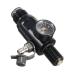 HPDAVV Paintball Air Tank Regulator & Valve Gauge - HPA Air Soft Fittings IN:4500psi/Out:800Psi Thread:M18*1.5