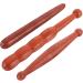 Solustre 15 STK Acupressure Stick - Portable Wooden Deep Tissue Massage Roller & Hand Foot Massager | International Shipping Available - Buy Online on GoSupps.com