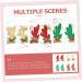 minkissy 8 Pairs Women Hair Clips Hair Jewels for Women Womens Hair Clips Kids Decor Small Hair Clips Women Hair Accessories Christmas Party Hair Decorations Pu Hairpin Korean Version Child - Buy Online on GoSupps.com