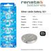 Renata 321 SR616SW Batteries - 1.55V Silver Oxide Watch Battery (10 Pack) - International Shipping Available - Buy Online on GoSupps.com