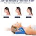 Neck and Shoulder Tension Relief - Cervical Spine Traction Device & Chiropractic Pillow for Pain Relief - Buy Online on GoSupps.com