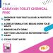 FILO Pink Caravan Toilet Chemical Rinse 5 Liters For Caravans Motorhomes and campervans Eco-Friendly Odour Eliminator and Fluid Cleaner Sanitation Solution Freshener. 1 - Buy Online on GoSupps.com