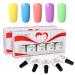 Vishine Soak Off UV LED Gel Nail Polish Multicolor Varnish Gift Set Of 5pcs X 10ml for Nail Art TX008