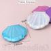 Framendino 4 Pack Portable Glitter Shell Makeup Mirrors - Double-Sided Compact Travel Mirrors for Women and Girls - Buy Online on GoSupps.com