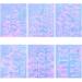 XEAOHESY 12 Sheets Aurora Nail Foil Sticker Ice Cellophane Nail Film Holographic Nail Art Stickers Laser Nail Decals for Women Girls Nail Art Decoration (6 Shapes) Cellophane Nail Film-01 - Buy Online on GoSupps.com