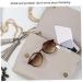 Folding Makeup Mirror Portable Stainless Steel Cosmetic Mirror Double Sided Pocket Mirror Square Beauty Tools - Buy Online on GoSupps.com