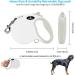 Buy Philorn 5m Reflective Retractable Dog Leash - Flexible Non-Slip Handle One-Button Lock for Medium to Large Dogs up to 50kg - International Shipping Available - Buy Online on GoSupps.com