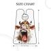 Funny Cow Print Beard Bib Apron | Non-Stick Hair Catcher for Men | Unique Shaving Gifts | One Size Black - Buy Online on GoSupps.com