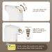 PELCAS Air Cordless Professional Airbrush Makeup Machine Set - White - Buy Online on GoSupps.com
