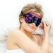 Sleep Eye Masks Blacklight Skull Colorful Sleep Eye Mask & Blindfold with Elastic Strap/Headband for Women Men Sleep Travel Nap - Buy Online on GoSupps.com