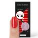 Original Miss Sophie Nail Foils Lipstick Red I 24 Ultra-D nne Nail polish stripes single-colored I for finger & toenails I sticks to natural and painted acrylic gel & shellac nails Lipstick Red 24