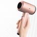 Portable Cordless Hair Dryer w/6 Temperature Setting Hand-held Wireless Hair Dryer 5000mAh Rechargeable Blow Dryer for Blowing Hair Painting Drying