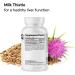 Liver Detox Cleanse Pills with Silymarin Milk Thistle Complex | Youth & Tonic Liver Support Supplement | 60 Herbal Capsules - Buy Online on GoSupps.com