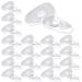 Bodya 20 pairs of nasal pads for glasses soft silicone for screwing 13 mm non -slip nose bridge cushions for glasses sunglasses