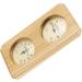 Sauna Thermometer Hygrometer | 2 in 1 Hygrothermograph with Golden Plate for Bathroom | Accurate Humidity & Temperature Measurement - Buy Online on GoSupps.com