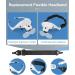 AUTOPkio Reading Magnifying Glasses Headband Magnifier with 2 LED Lights and 5 Interchangeable Lenses - Ideal for Repair, Modeling, and Crafts - 1.0X 1.5X 2.0X 2.5X 3.5X - Buy Online on GoSupps.com