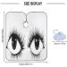 Kigai Cute Eyes Barber Cape - Waterproof Hair Cutting Cape for Men & Women | Professional Hairdressing with Adjustable Snap Closure - Buy Online on GoSupps.com