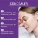 Concealer Bordeaux Dark Circle Corrector | Full Coverage 4-in-1 Waterproof Concealer - Radiant Brightening Moisturizing CC Cream Cosmetics 7.5ml for Women - Buy Online on GoSupps.com