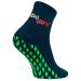 Rainbow Socks - Neo ABS Sport Socks - Women Men Neon Sneaker Sport Stopper Socks 47-50 1x Blue