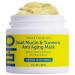 Korean Skin Care Face Mask - Snail Mucin Mask Korean Skincare Turmeric Anti Aging Mask   K Beauty Contains Soothing Saffron + Rice Bran Extremely Moisturizing 2oz