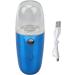Portable Face Nano Mist Sprayer Portable Face Cool Nano Mist Sprayer with 30ML Large Capacity Water Tank for Face Hydrating (Blue) - Buy Online on GoSupps.com