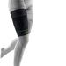Bauerfeind compression skull bandage "Sports Compression Sleeves Upper Leg" 1 pair of sleeves thighs Unisex for ball and endurance sports to strengthen the muscles black m Extra long