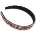 Frcolor Crystal Alice Band - Girls Wide Rhinestone Hair Hoop for Party & Festival Costumes - Mixed Color Headband - Buy Online on GoSupps.com