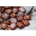 Crocon Mahogany Obsidian gemstone rune with Elder Futhark Alphabet Engraved | 25 pcs runes set | Crystal Divination Healing Chakra Reiki | with a pouch| Size : 20-25 mm - Buy Online on GoSupps.com
