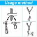 DAGORD 2-Piece 60 cm Polyester Climbing Sling - Durable Webbing for Climbing Swings Tree Work & Outdoor Activities (20 mm) - Buy Online on GoSupps.com