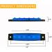 10Pcs Blue LED Boat Interior Lights | Marine Courtesy Lighting for Fishing Pontoon Kayak Yacht Sailboat | Waterproof Deck Transom Cockpit Navigation Strip - Buy Online on GoSupps.com