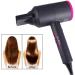 2000W Pro Hair Dryer with 2 Nozzle Ionic Powerful Professional Salon Blow Dryer AC Motor Fast Drying Hairdryer with 2 Heat Speed Cool Air for Hairstylist Dresser Home Men and Women Gray+red small gift Gray+blue - Buy Online on GoSupps.com