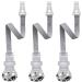 Pack of 3 NIP Pacifier Straps | Metal-Free BPA-Free | Safe & Stylish Pacifier Chains | Made in Germany - Buy Online on GoSupps.com