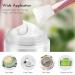 DUAIU Silicone Face Mask Brush Set - 2PCS Pink | Facial Applicator Tool for Mask, Eye Cream, Mud, Clay | Soft Silicone Head for DIY Masks - Buy Online on GoSupps.com