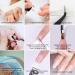 Fibreglass Nail Extension Kit 200 PCS Nail Extension Fiberglass Nail Tips Quick Extension Fiberglass Gel Nail with 2 PCS Tweezers 5 PCS Clips for Nail Art Nail Extension - Buy Online on GoSupps.com