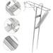 Yardwe 1pc Fish Rod Holder Stainless Steel Brackets Fishing Pole Bracket Fishing Rod Generation Fold Bench - Buy Online on GoSupps.com