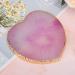 Exquisite Workmanship Resin Nail Art Plate Double-Sided Polishing Easy To Operate Portable Nail Art Palette Manicure Store for Home purple - Buy Online on GoSupps.com