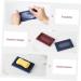 Ciieeo 4 Pcs Soap Box No Punch Soap Holder Coaster Rack Draining Soap Case Soap Rack Kitchen Appliances for Y Shaped Metal Rod Non-slip Soap Dish Travel Shopping Cart Christmas - Buy Online on GoSupps.com