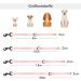 5m Pink Dog Tag Trolley Lines | Waterproof Easy-Clean Training Leash for Small & Medium Dogs | Drag Lines with Handle & D-Ring - Buy Online on GoSupps.com