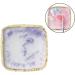  Danlai Resin Nail Palette Cosmetic Palette Gold Nail Polish Gel Pigment Nail Polish Holder Purple Paint Plate - Buy Online on GoSupps.com