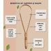 Nature's Own Copper Tongue Scraper | Improve Fresh Breath & Oral Hygiene for Adults & Kids | Easy-to-Use Portable Tongue Cleaner - Buy Online on GoSupps.com