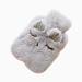 Heat bottle with cover new portable cartoon cute hot water bag Soft plush heat bottle Long -lived hand warmer winter warm household items gray eye