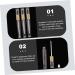 Healvian 6pcs Bottle Female Eyeliner Tubes Mascara Clear Refillable Mascara Tube - Buy Online on GoSupps.com