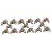 FRCOLOR 15 Pairs Thicken Insoles Forefoot Pads Sole Pads Shoe Inserts Cushion Foot Brace Half Insoles