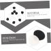 Housoutil 42 Pairs Slipproof Glasses Holders - Flexible Cushions for Glasses - White & Black Clips (3pcs) - Buy Online on GoSupps.com