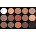 Pure Vie Professional Highlight Eyeshadow Palette - 15 Colors Matte Shimmer Eye Shadows Pallet for Contouring, Highly Pigmented Nudes, Natural Warm Tones - Holiday Gift Set - Buy Online on GoSupps.com