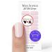 Original Miss Sophie UV Gel Nail Foils Ever Nude UV I 20 UV Gel Nail Polish Strips Solid Color I For Finger & Toenails