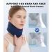 Buy Medium Neck Brace Foam Cervical Collar - Soft Neck Support for Pain Relief & Spine Alignment | Ideal for Sleeping | Men & Women - Buy Online on GoSupps.com