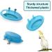 Mirrored Bird Bath for Small Parrots & Parakeets - Bathtub Shower Accessories 7.4x3.9x1.4inch - Buy Online on GoSupps.com