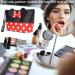 2PCs Mouse Ears Daben Cosmetics Pocket - Cute Travel Makeup Bag for Women | Handbag Organizer for Headphones & Lipstick - Pink - Buy Online on GoSupps.com