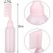UNVOJL 2 Pack Root Comb Applicator Bottle Hair Dye Dispensing Bottle with Scale for Home Salon (Pink) - Buy Online on GoSupps.com